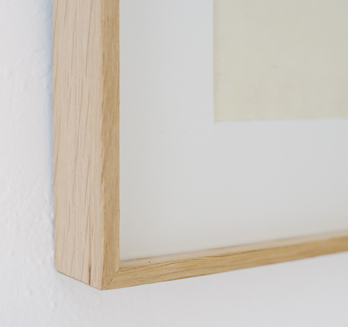 MR:14 - MARÇ RABAL - (A Hockney) collage in paper - framed - 40 x 50 cm.
